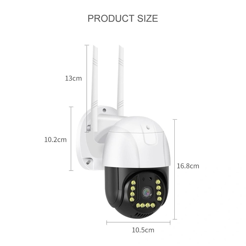 دوربین مداربسته تحت شبکه چرخشی بی سیم مدل V380-P20