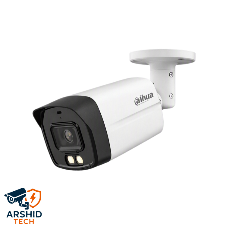 دوربین مداربسته تحت شبکه داهوا مدل DH-IPC-HFW2449T-AS-IL چهار مگاپیکسل اسمارت دوال لایت