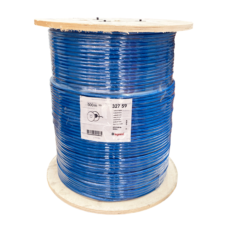 کابل شبکه لگراند Cat6 SFTP سطح مقطع 0.50میلی متر (500متری)